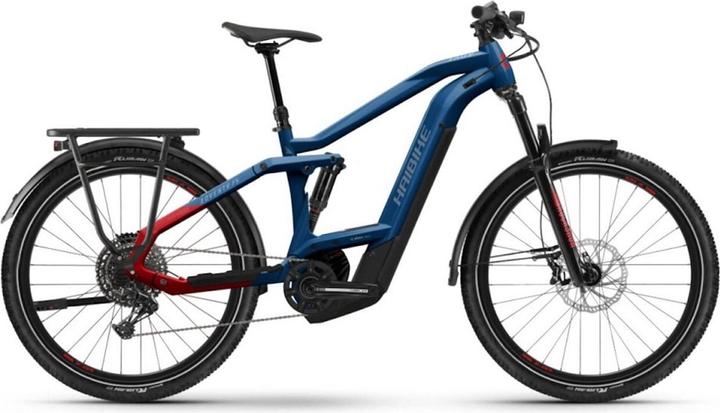 Produktbild Haibike Adventr FS 9 MTB Fully - Gloss Metal Blue Red