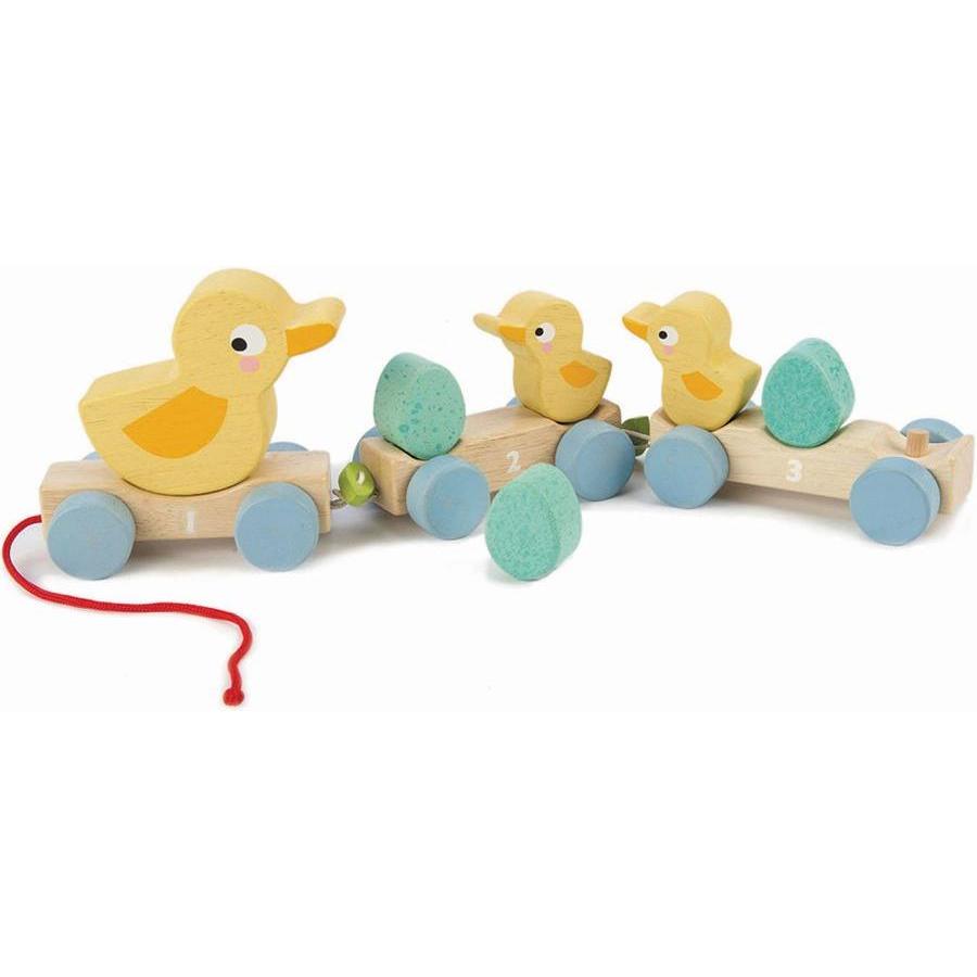 Tender Leaf Toys Nachziehtier Ente