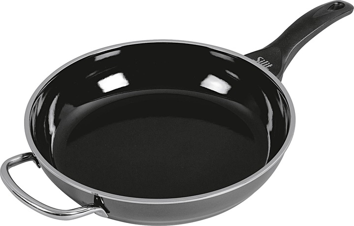 Productafbeelding Silit Koekenpan met antiaanbaklaag Hoog 26cm Professioneel Inductie Silargan (28 cm, Koekenpan, Keramiek)