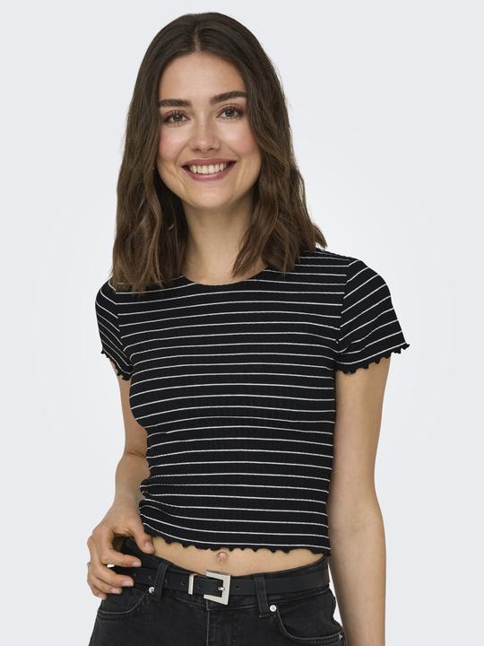 Actual product image Only Onlemma Stripe S/S Top Jrs (S)