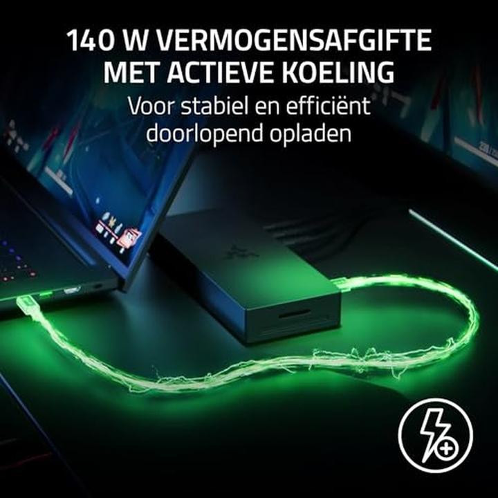Actual product image Razer Thunderbolt 5 Dock (USB-C, 10 Ports)