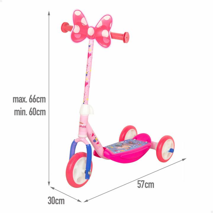 Produktbild Minnie Mouse Roller Gummi Metall Kunststoff Rosa