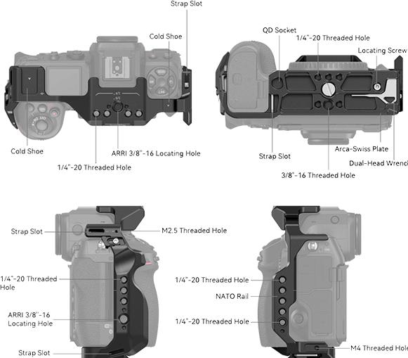 Produktbild SmallRig 3940 Cage For Nikon Z 8 (Cage)