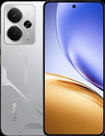 Produktbild realme 14 5G Dual Sim 12GB RAM 256GB - Mecha Silver (256 GB, Mecha Silver, 6.65", 50 Mpx, 5G)