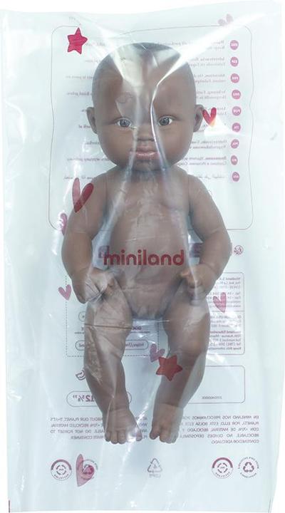 Image du produit Miniland Baby Mit Ds Afrikanisch Mädchen 32cm