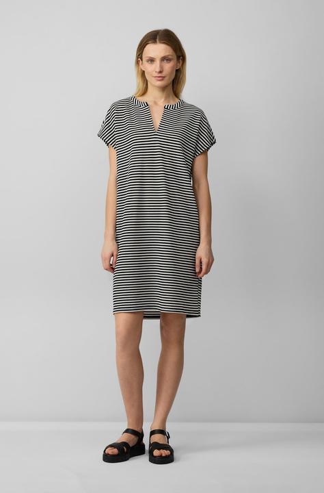 Actual product image S.Oliver Kleid Gestreiftes Kurzkleid aus Jacquard im Relaxed Fit (36)