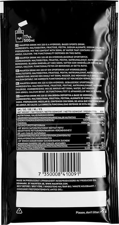 Produktbild Maurten Drink Mix 320 (Neutral, 14 Stk., 1150 g)