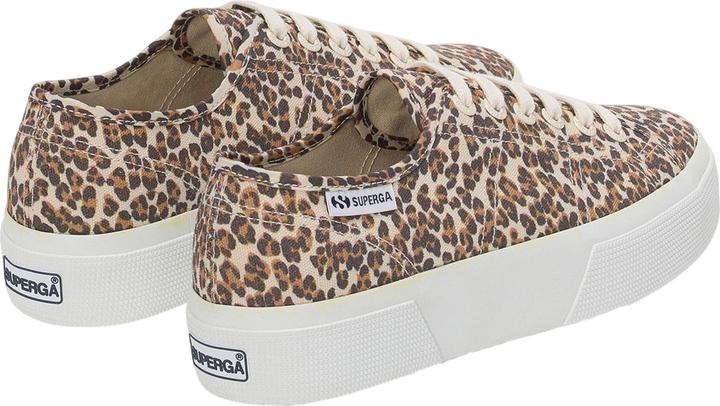 Actual product image Superga Womens/Ladies 3740 Leggera Leopard Print Platform Trainers (38.5)