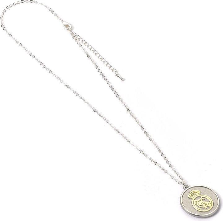 Actual product image Real Madrid silver necklace (Aluminium, Copper, Zinc alloy, 40 cm)