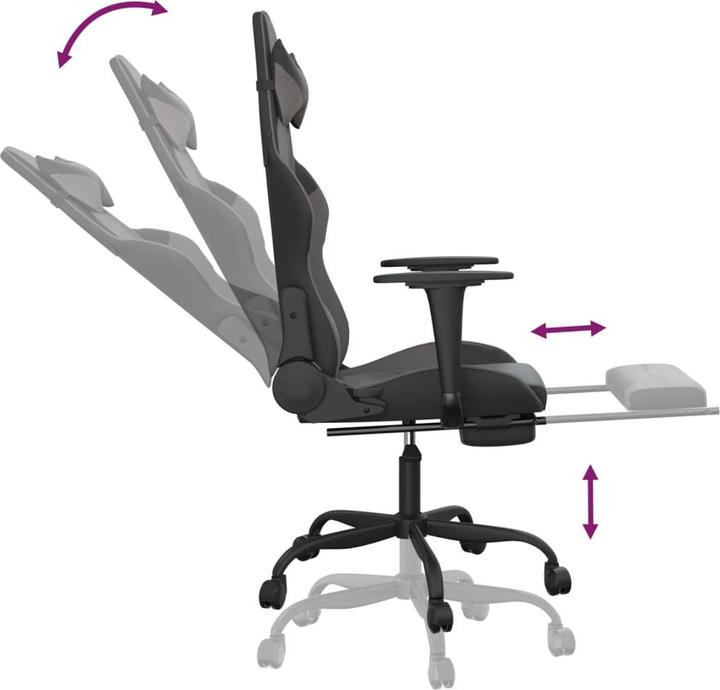 Actual product image vidaXL Gaming-Stuhl
