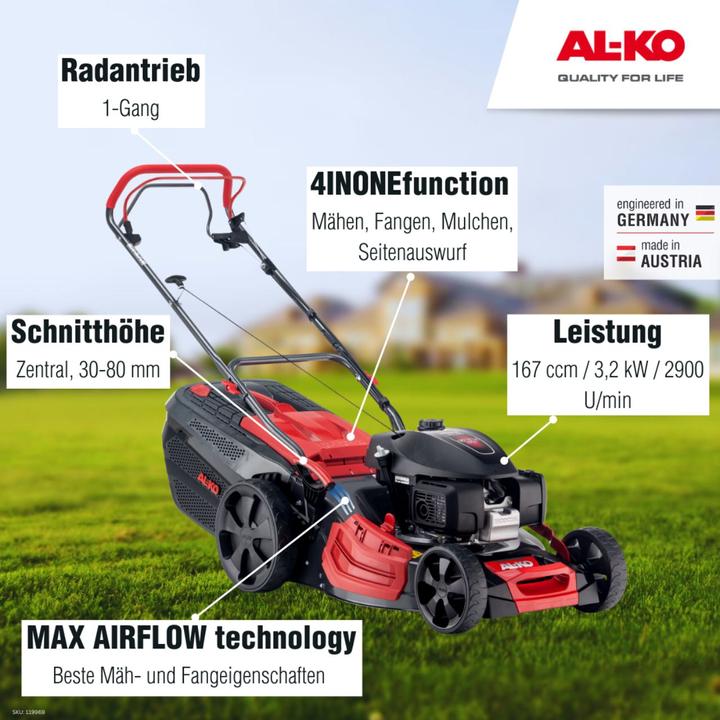 Actual product image AL-KO PREMIUM 520 SP-H (Petrol)