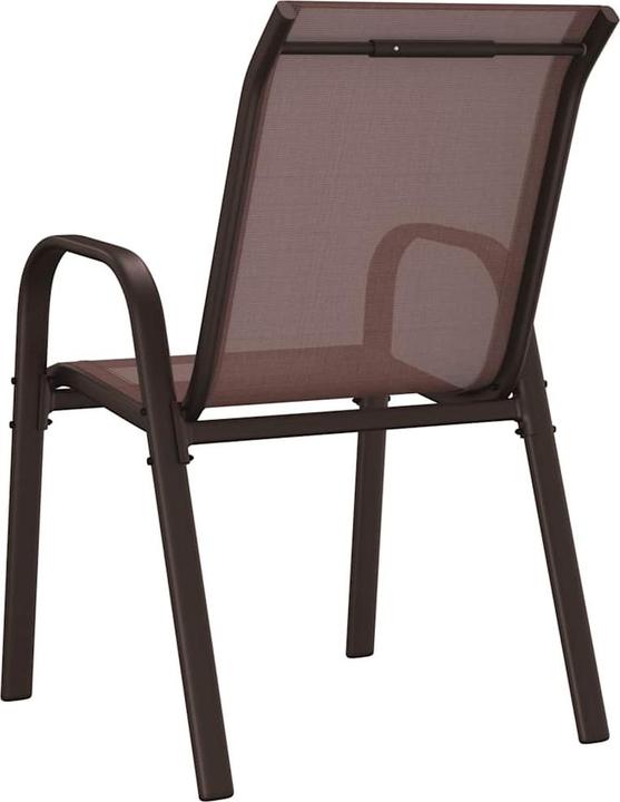 Produktbild vidaXL stapelbarer Gartenstuhl