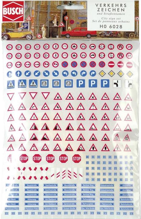 Image du produit Busch N, TT Panneau de signalisation, route