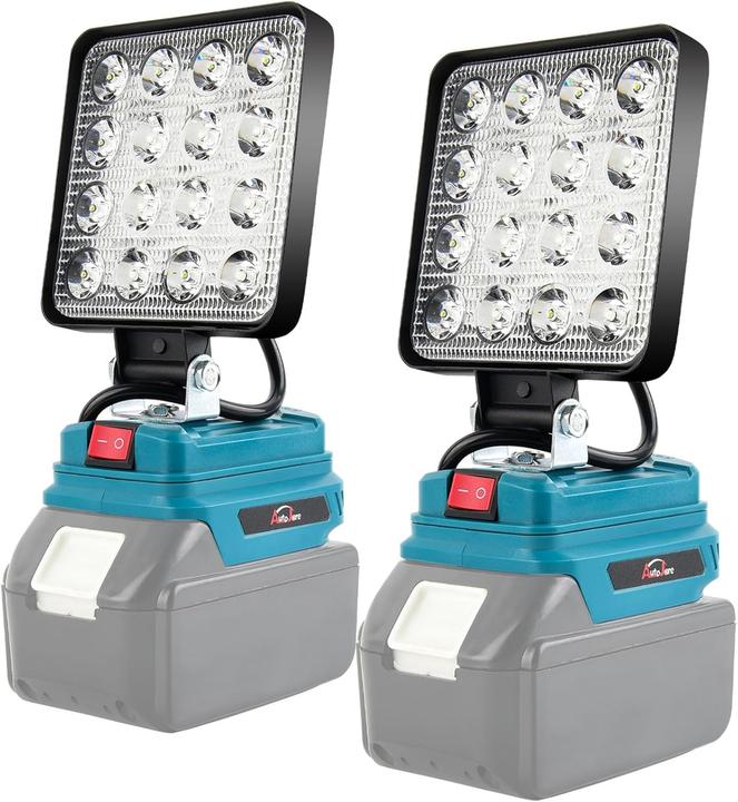 Autojare Akku LED Arbeitsleuchte für Makita (3200 lm)