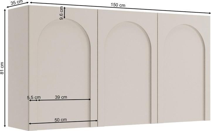 Produktbild Selsey Arkadia (150 x 35 x 81 cm)