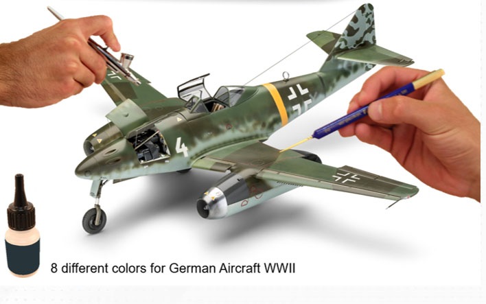 Actual product image Revell Model Color - German Aircraft WWII