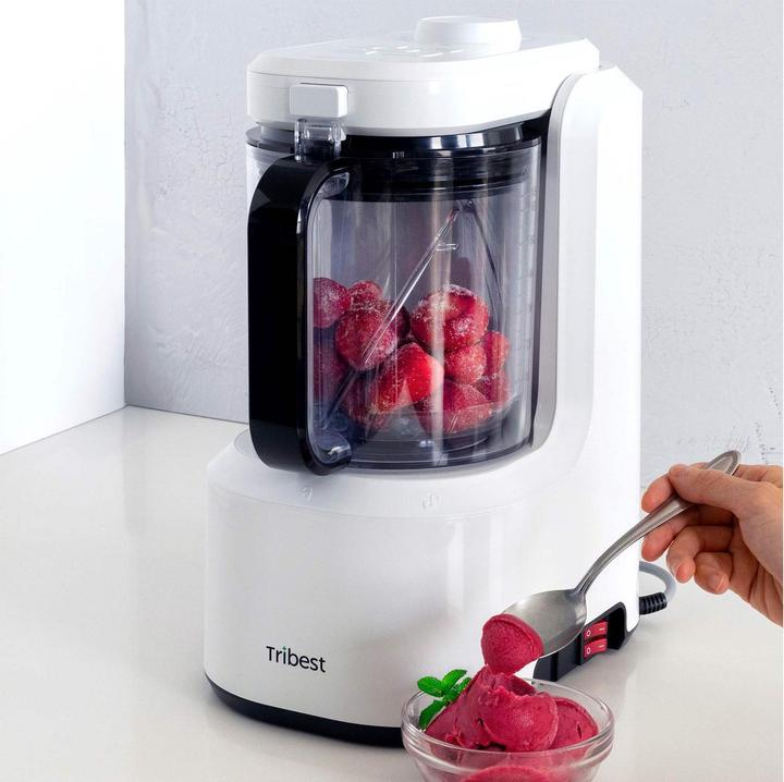 Actual product image Tribest Backspin Blender Schwarz/Weiss (900 W)