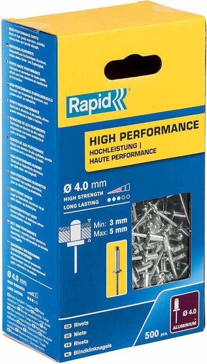 Produktbild Rapid Universal Blindniete Ø 4,0 x 8 mm