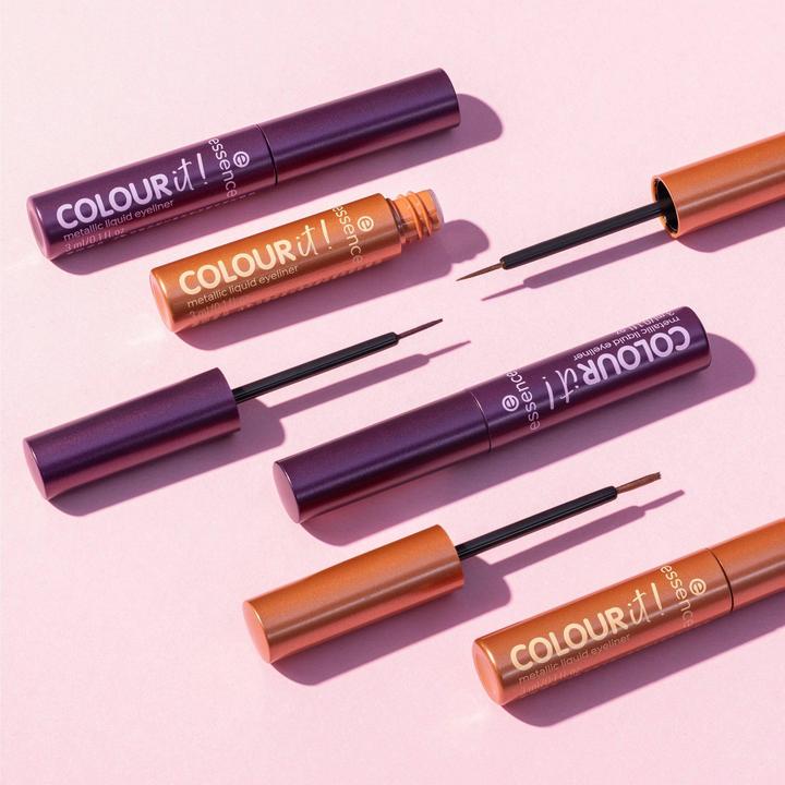 Produktbild essence COLOUR it! metallic liquid liner (02 Dark Cherry)