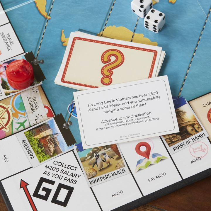 Produktbild Monopoly Reise um die Welt (Deutsch)