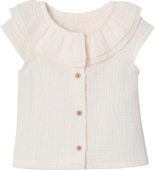 Immagine prodotto Vertbaudet Baby Bluse aus Musselin mit Doppelkragen (62)