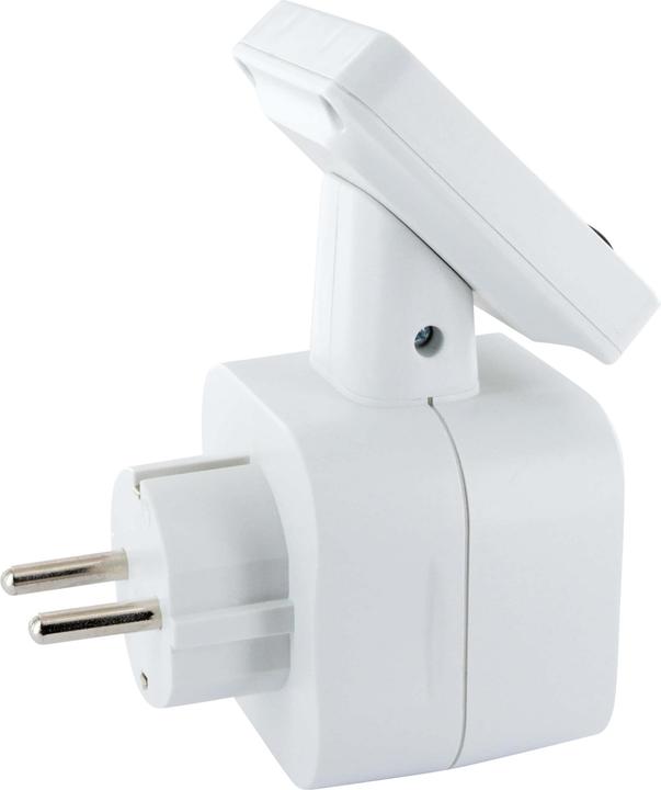 Actual product image Schwaiger Energy cost meter with flex. Display, white