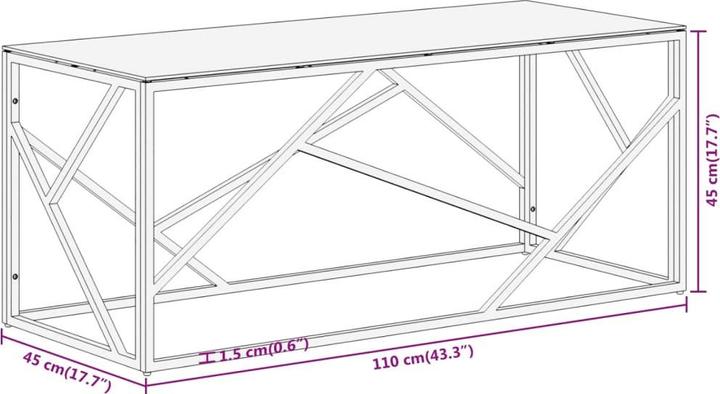 Image du produit vidaXL Couchtisch