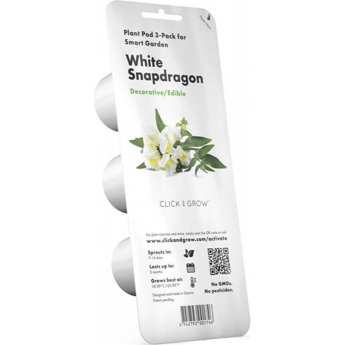 Click and Grow, Samen, Saatgut Weisses Löwenmäulchen 3er-Pack