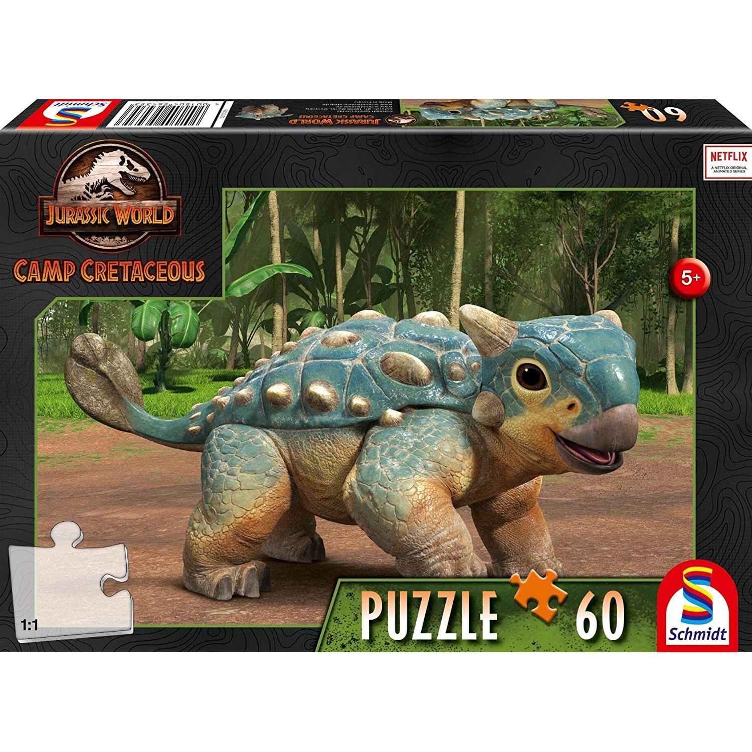 Schmidt Spiele Jurassic World Der Ankylosaurus Bumpy (60 Teile)