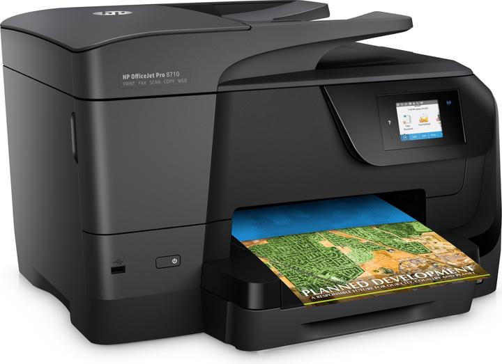 Image du produit HP Officejet Pro 8718 All-in-One - imprimante multifonction - couleur - jet d'encre - L (Thermodirecte, Couleur)