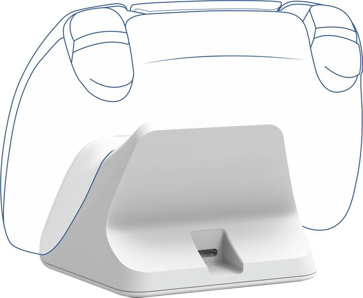 Produktbild Trust GXT255W CHARGE STAND PS5 WHITE (PS5)
