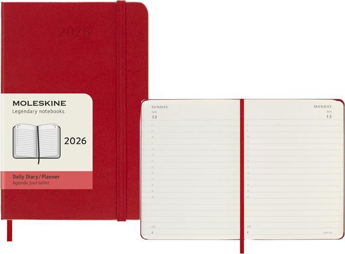 Image du produit Moleskine Agenda de poche Daily (9 x 14 cm, Anglais)