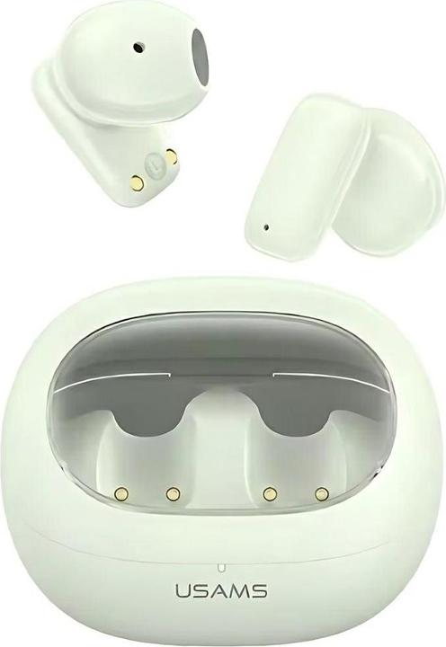 Produktbild Usams Słuchawki Bluetooth 5.3 TWS TD Series bezprzewodowe zielony/green BHUTD04 (TD22) (5 h, Kabellos)