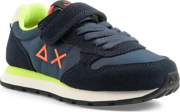 Bleu marine, Fluorescent