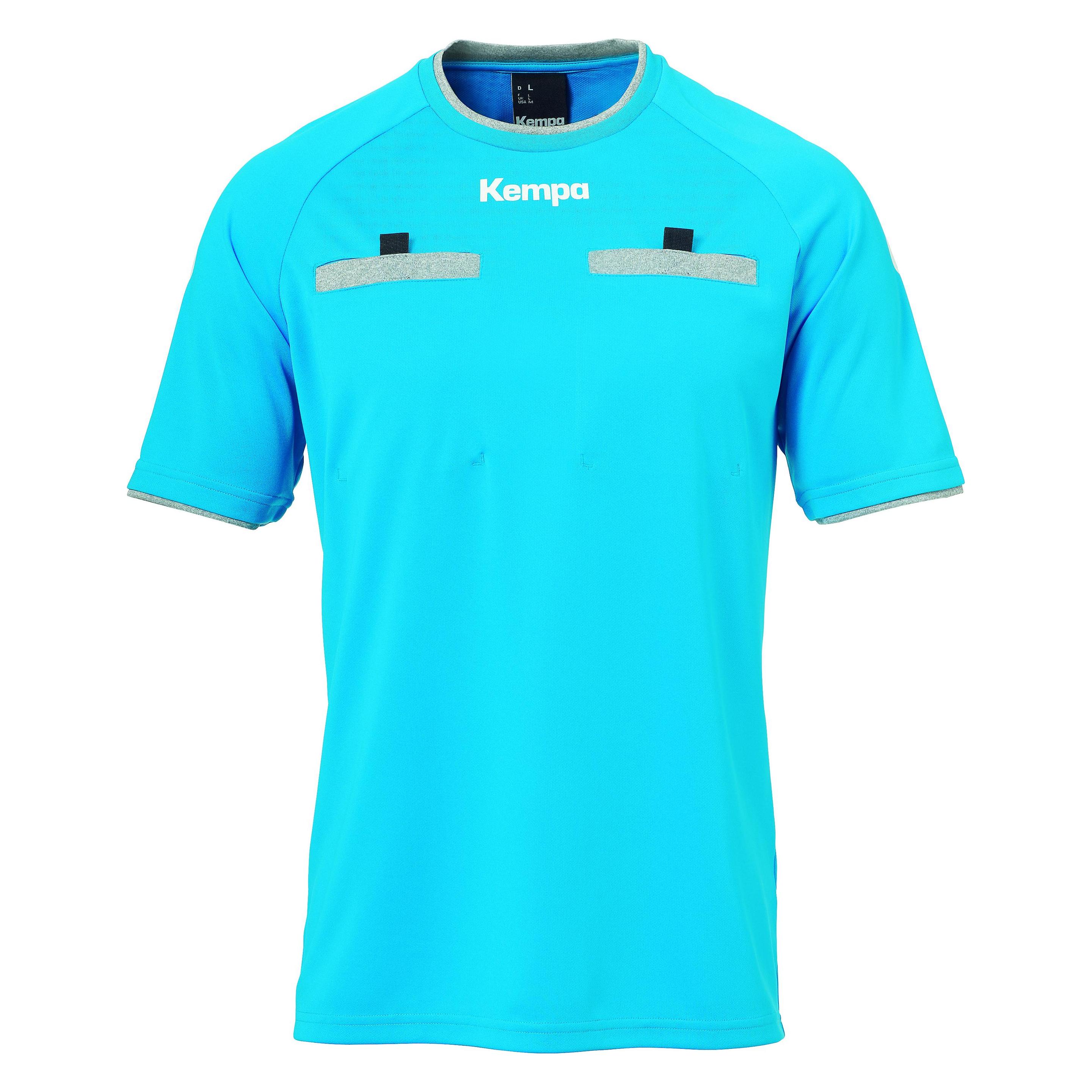 Kempa, Herren, Sportshirt, Schiedsrichter Trikot (3XL), Blau, 3XL