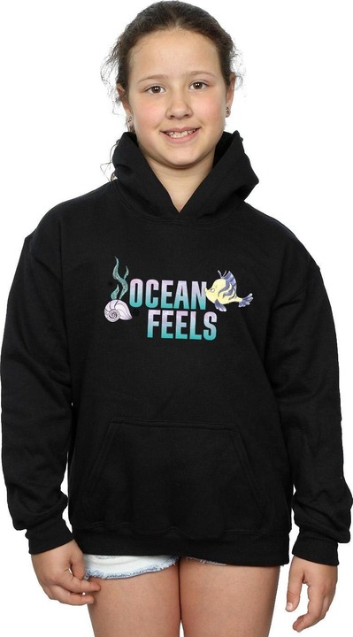 Immagine prodotto Disney The Little Mermaid Ocean Felpa con Cappuccio Ragazze (152, 158)