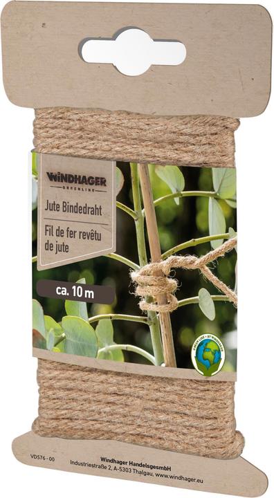 Windhager Fil de ligature en jute (1000 cm, 0.30 cm)