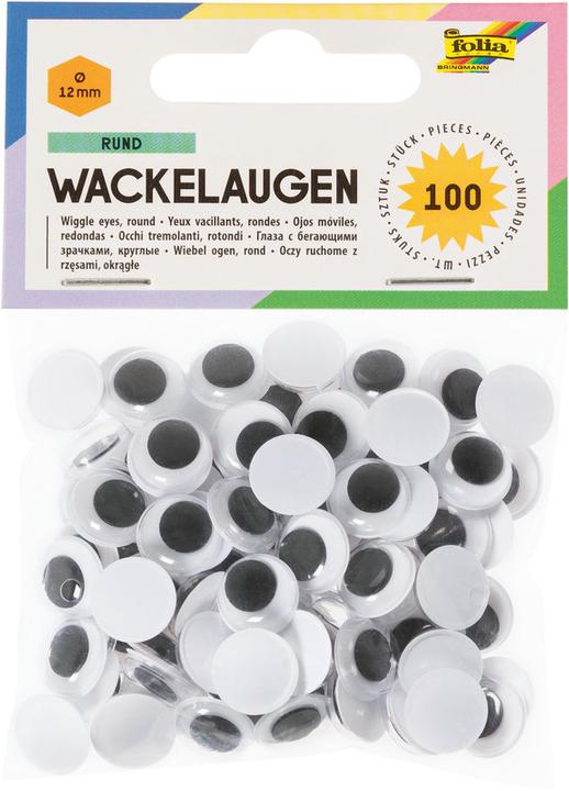 Produktbild Folia Wackelaugen