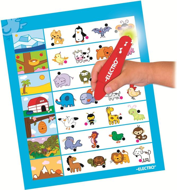 Actual product image Jumbo Electro Wonderpen Animals (French, German)