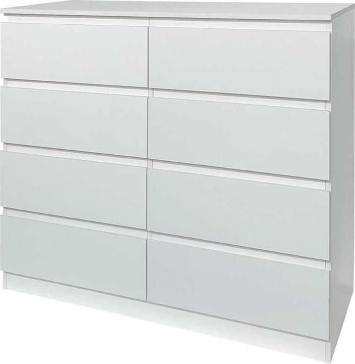 HTI-Living Kommode 8 Schubladen Thekla Weiss