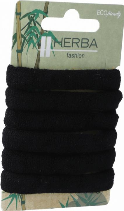 Immagine prodotto Herba Fascetta per capelli ecologica, marrone, Ø 5 cm, 6 pezzi.