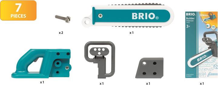 Actual product image Ravensburger Builder - 34602 Chainsaw | Developmental Role Play & Construction Toy
