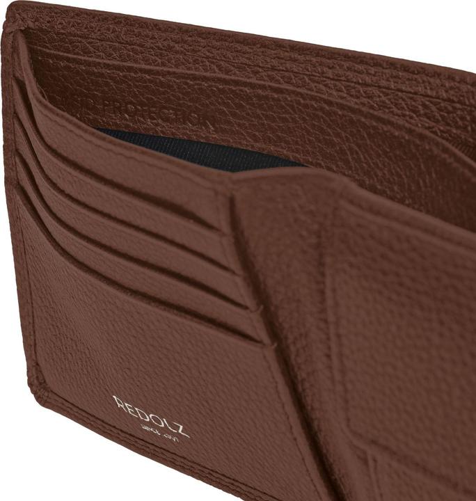 Actual product image Redolz Leather Essentials QF Geldbörse RFID Leder 11,5 cm