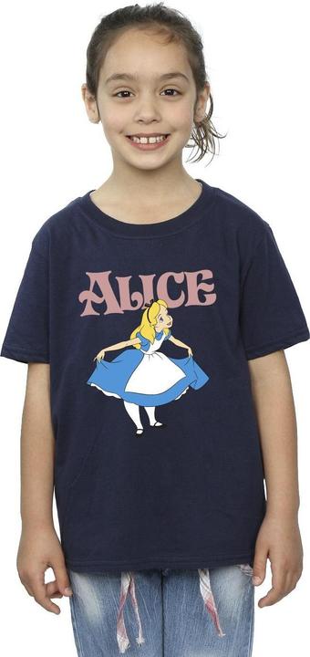 Produktbild Disney Mädchen Alice im Wunderland verbeugen sich TShirt aus Baumwolle (128)