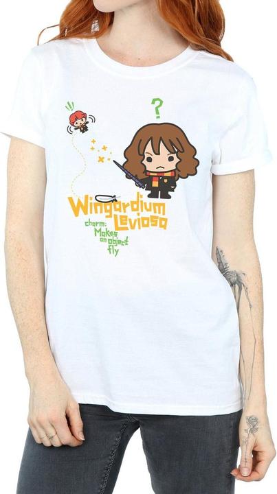 Image du produit - T-shirt HERMIONE GRANGER WINGARDIUM LEVIOSA JUNIOR - Femme (3XL)