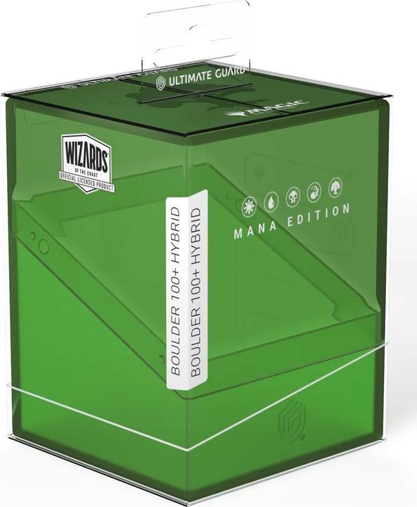 Actual product image Ultimate Guard Boulder 100+ Hybrid Magic: The Gathering "Mana Edition" - Forest
