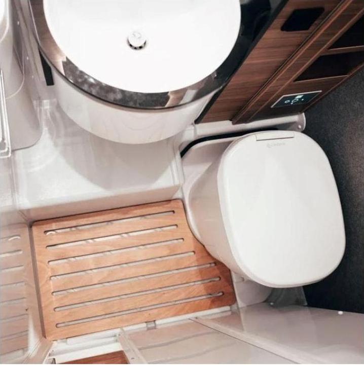 Produktbild Frankana Verschweiss-Toilette ClesanaC1 mit L-Adapter