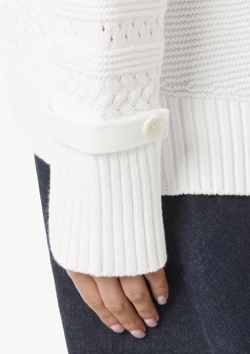 Image du produit Comma Strickpullover Strickpullover mit Riegel-Detail (42)