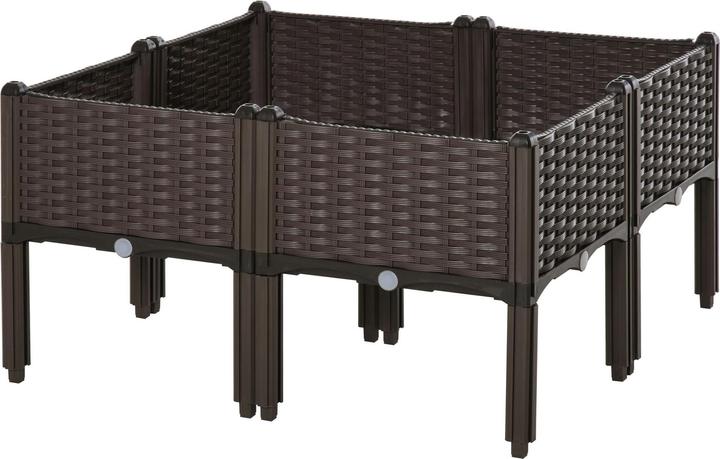Produktbild Outsunny Hochbeet mit Abflusslöchern