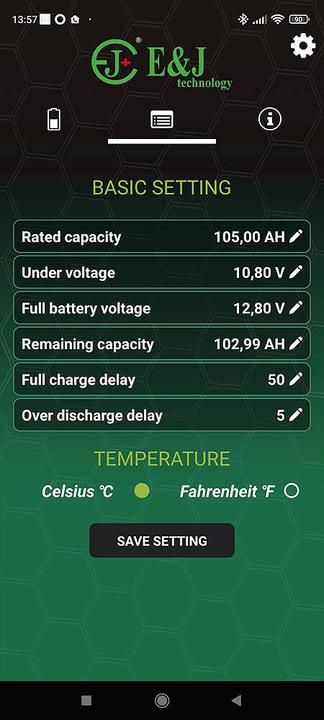 Actual product image Compass Battery Monitor SMART